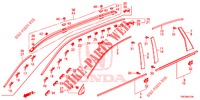 GRIGLIA ANTERIORE/MODANATURA  per Honda CR-V DIESEL 1.6 ELEGANCE 5 Porte 6 velocità manuale 2014