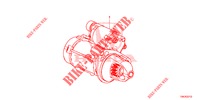MOTORE AVVIATORE (DENSO) (DIESEL) (1.6L) per Honda CR-V DIESEL 1.6 ELEGANCE 5 Porte 6 velocità manuale 2014