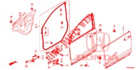 PANNELLI PORTIERE ANT.(2D)  per Honda CR-V DIESEL 1.6 ELEGANCE 5 Porte 6 velocità manuale 2014