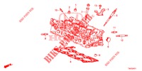 SIGILLO STELO VALVOLA/SPINA ILLUMINANTE (DIESEL) (1.6L) per Honda CR-V DIESEL 1.6 ELEGANCE 5 Porte 6 velocità manuale 2014