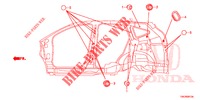 ANELLO DI TENUTA (LATERAL) per Honda CR-V DIESEL 1.6 EXECUTIVE NAVI 5 Porte 6 velocità manuale 2014