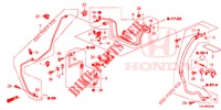 ARIA CONDIZIONATA (FLEXIBLES/TUYAUX) (DIESEL) (1.6L) (LH) per Honda CR-V DIESEL 1.6 EXECUTIVE NAVI 5 Porte 6 velocità manuale 2014