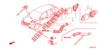 ARIA CONDIZIONATA (SENSEUR/CLIMATISEUR D'AIR AUTOMATIQUE) per Honda CR-V DIESEL 1.6 EXECUTIVE NAVI 5 Porte 6 velocità manuale 2014