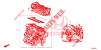 ARREDO DI MONT. MOTORE/ASS. TRASMISSIONE (DIESEL) (1.6L) per Honda CR-V DIESEL 1.6 EXECUTIVE NAVI 5 Porte 6 velocità manuale 2014