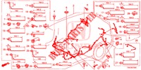 BARDATURA FILO (LH) (3) per Honda CR-V DIESEL 1.6 EXECUTIVE NAVI 5 Porte 6 velocità manuale 2014