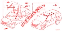 BARDATURA FILO (LH) (4) per Honda CR-V DIESEL 1.6 EXECUTIVE NAVI 5 Porte 6 velocità manuale 2014
