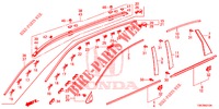 GRIGLIA ANTERIORE/MODANATURA  per Honda CR-V DIESEL 1.6 EXECUTIVE NAVI 5 Porte 6 velocità manuale 2014