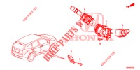INTERRUTTORE COMBINAZIONE  per Honda CR-V DIESEL 1.6 EXECUTIVE NAVI 5 Porte 6 velocità manuale 2014