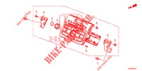 RADIO AUTOMATICA  per Honda CR-V DIESEL 1.6 EXECUTIVE NAVI 5 Porte 6 velocità manuale 2014