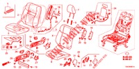 SEDILE ANTERIORE/CINTURE DI SICUREZZA (D.) per Honda CR-V DIESEL 1.6 EXECUTIVE NAVI 5 Porte 6 velocità manuale 2014