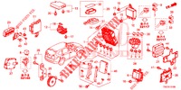 UNITA DI CONTROLLO (CABINE) (LH) (1) per Honda CR-V DIESEL 1.6 EXECUTIVE NAVI 5 Porte 6 velocità manuale 2014