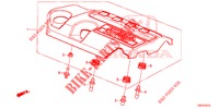 COPERTURA MOTORE (DIESEL) (2.2L) per Honda CR-V DIESEL 2.2 COMFORT 5 Porte 6 velocità manuale 2014