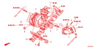 CARICATORE TURBO (DIESEL) (2.2L) per Honda CR-V DIESEL 2.2 COMFORT 5 Porte 5 velocità automatico 2014