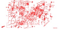 COMPONENTI SEDILE POST. (1) per Honda CR-V DIESEL 2.2 COMFORT 5 Porte 5 velocità automatico 2014