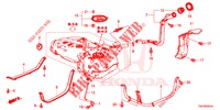 CONDOTTO RIEMPITORE COMBUSTIBILE (DIESEL) per Honda CR-V DIESEL 2.2 COMFORT 5 Porte 5 velocità automatico 2014