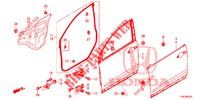 PANNELLI PORTIERE ANT.(2D)  per Honda CR-V DIESEL 2.2 COMFORT 5 Porte 5 velocità automatico 2014