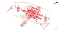RADIO AUTOMATICA  per Honda CR-V DIESEL 2.2 COMFORT 5 Porte 5 velocità automatico 2014
