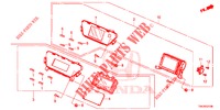 SCHERMO CENTRO (LH) per Honda CR-V DIESEL 2.2 COMFORT 5 Porte 5 velocità automatico 2014