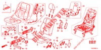 SEDILE ANTERIORE/CINTURE DI SICUREZZA (D.) per Honda CR-V DIESEL 2.2 COMFORT 5 Porte 5 velocità automatico 2014