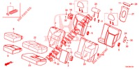 SEDILE POSTERIORE/CINTURA DI SICUREZZA(2D)  per Honda CR-V DIESEL 2.2 COMFORT 5 Porte 5 velocità automatico 2014