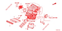 SOFFIATORE RISCALDATORE (LH) per Honda CR-V DIESEL 2.2 COMFORT 5 Porte 5 velocità automatico 2014