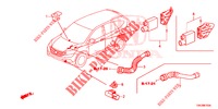 ARIA CONDIZIONATA (SENSEUR/CLIMATISEUR D'AIR AUTOMATIQUE) per Honda CR-V DIESEL 2.2 ELEGANCE 5 Porte 5 velocità automatico 2014