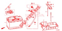 BATTERIA/RINCULO IGNIZIONE (3) per Honda CR-V DIESEL 2.2 ELEGANCE 5 Porte 5 velocità automatico 2014