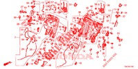 COMPONENTI SEDILE POST. (1) per Honda CR-V DIESEL 2.2 ELEGANCE 5 Porte 5 velocità automatico 2014