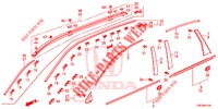 GRIGLIA ANTERIORE/MODANATURA  per Honda CR-V DIESEL 2.2 ELEGANCE 5 Porte 5 velocità automatico 2014