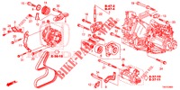 MENSOLA MONTATURA MOTORE (DIESEL) (2.2L) per Honda CR-V DIESEL 2.2 ELEGANCE 5 Porte 5 velocità automatico 2014