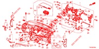 PANNELLO STRUMENTI (LH) per Honda CR-V DIESEL 2.2 ELEGANCE 5 Porte 5 velocità automatico 2014