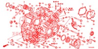 SCATOLA INGRANAGGIO P.S. (DIESEL) (2.2L) per Honda CR-V DIESEL 2.2 ELEGANCE 5 Porte 5 velocità automatico 2014