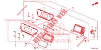 SCHERMO CENTRO (LH) per Honda CR-V DIESEL 2.2 ELEGANCE 5 Porte 5 velocità automatico 2014