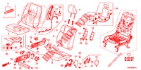 SEDILE ANTERIORE/CINTURE DI SICUREZZA (D.) per Honda CR-V DIESEL 2.2 ELEGANCE 5 Porte 5 velocità automatico 2014