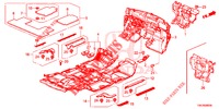 STOINO PAVIMENTO/ISOLATORE  per Honda CR-V DIESEL 2.2 ELEGANCE 5 Porte 5 velocità automatico 2014