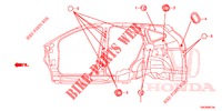 ANELLO DI TENUTA (LATERAL) per Honda CR-V DIESEL 2.2 ELEGANCE L 5 Porte 6 velocità manuale 2014