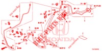 ARIA CONDIZIONATA (FLEXIBLES/TUYAUX) (DIESEL) (2.2L) (LH) per Honda CR-V DIESEL 2.2 ELEGANCE L 5 Porte 6 velocità manuale 2014