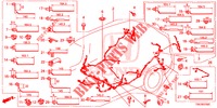 BARDATURA FILO (LH) (3) per Honda CR-V DIESEL 2.2 ELEGANCE L 5 Porte 6 velocità manuale 2014