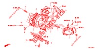 CARICATORE TURBO (DIESEL) (2.2L) per Honda CR-V DIESEL 2.2 ELEGANCE L 5 Porte 6 velocità manuale 2014