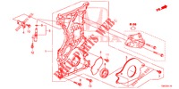 CASSA CATENA (DIESEL) (2.2L) per Honda CR-V DIESEL 2.2 ELEGANCE L 5 Porte 6 velocità manuale 2014