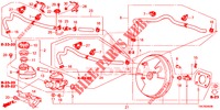 CILINDRO MAESTRO FRENO/ALIMENTO MAESTRO (LH) (1) per Honda CR-V DIESEL 2.2 ELEGANCE L 5 Porte 6 velocità manuale 2014