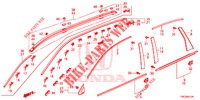 GRIGLIA ANTERIORE/MODANATURA  per Honda CR-V DIESEL 2.2 ELEGANCE L 5 Porte 6 velocità manuale 2014