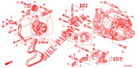 MENSOLA MONTATURA MOTORE (DIESEL) (2.2L) per Honda CR-V DIESEL 2.2 ELEGANCE L 5 Porte 6 velocità manuale 2014