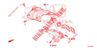 MOLTEPLICE SCARICO (DIESEL) (2.2L) per Honda CR-V DIESEL 2.2 ELEGANCE L 5 Porte 6 velocità manuale 2014