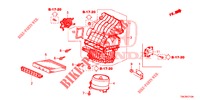 SOFFIATORE RISCALDATORE (LH) per Honda CR-V DIESEL 2.2 ELEGANCE L 5 Porte 6 velocità manuale 2014