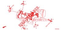 SUPPORTO DEL CABLAGGIO per Honda CR-V DIESEL 2.2 ELEGANCE L 5 Porte 6 velocità manuale 2014