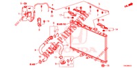 TUBO RADIATORE/SERBATOIO DI RISERVA (3) per Honda CR-V DIESEL 2.2 ELEGANCE L 5 Porte 6 velocità manuale 2014