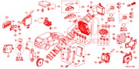 UNITA DI CONTROLLO (CABINE) (LH) (1) per Honda CR-V DIESEL 2.2 ELEGANCE L 5 Porte 6 velocità manuale 2014