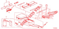 UTENSILI/CRICCO  per Honda CR-V DIESEL 2.2 ELEGANCE L 5 Porte 6 velocità manuale 2014
