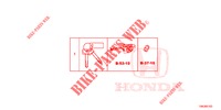 ARREDO CILINDRO CHIAVE (INTELLIGENT) (LH) per Honda CR-V DIESEL 2.2 EXCLUSIVE NAVI 5 Porte 5 velocità automatico 2014